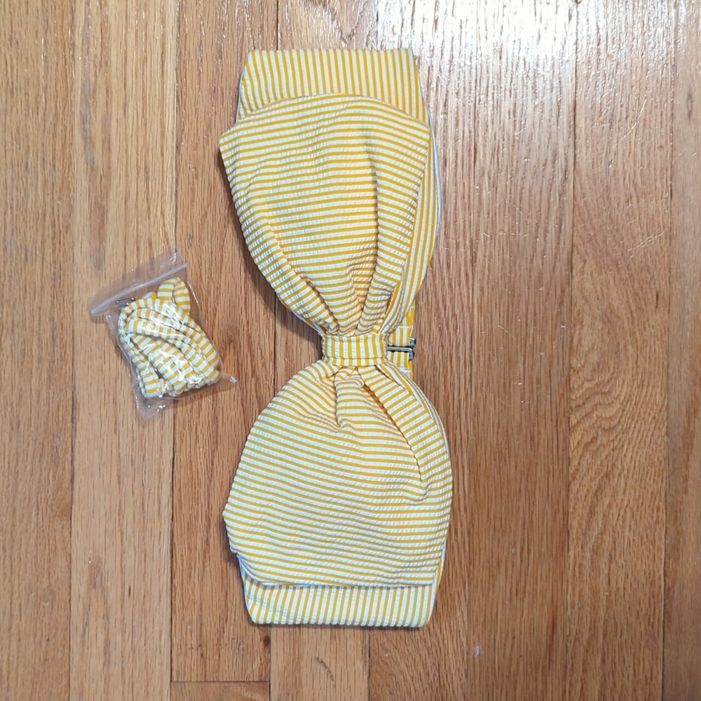 Bow bandeau top